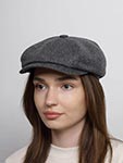 Кепка STETSON арт. 6844803 HATTERAS CASHMERE (темно-серый)